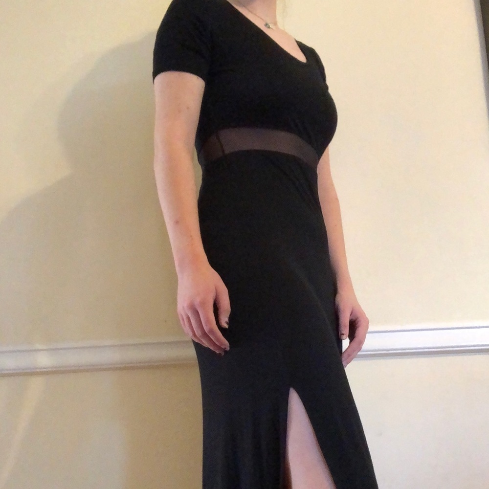 Lulu’s black maxi dress